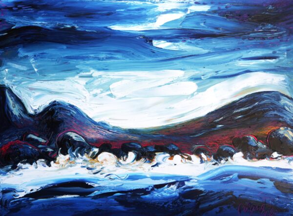 Stormy ocean